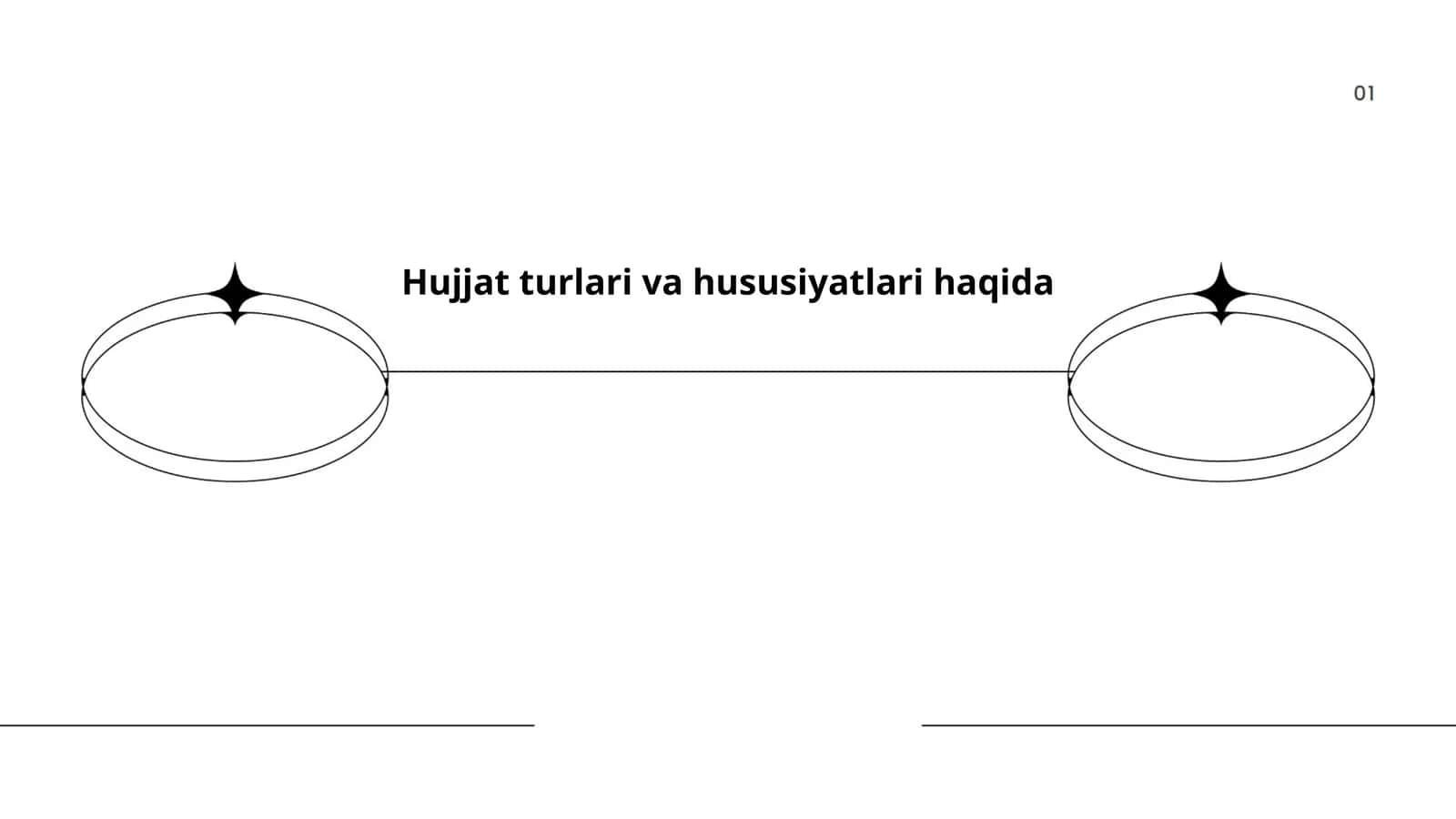 Hujjat turlari va hususiyatlari haqida