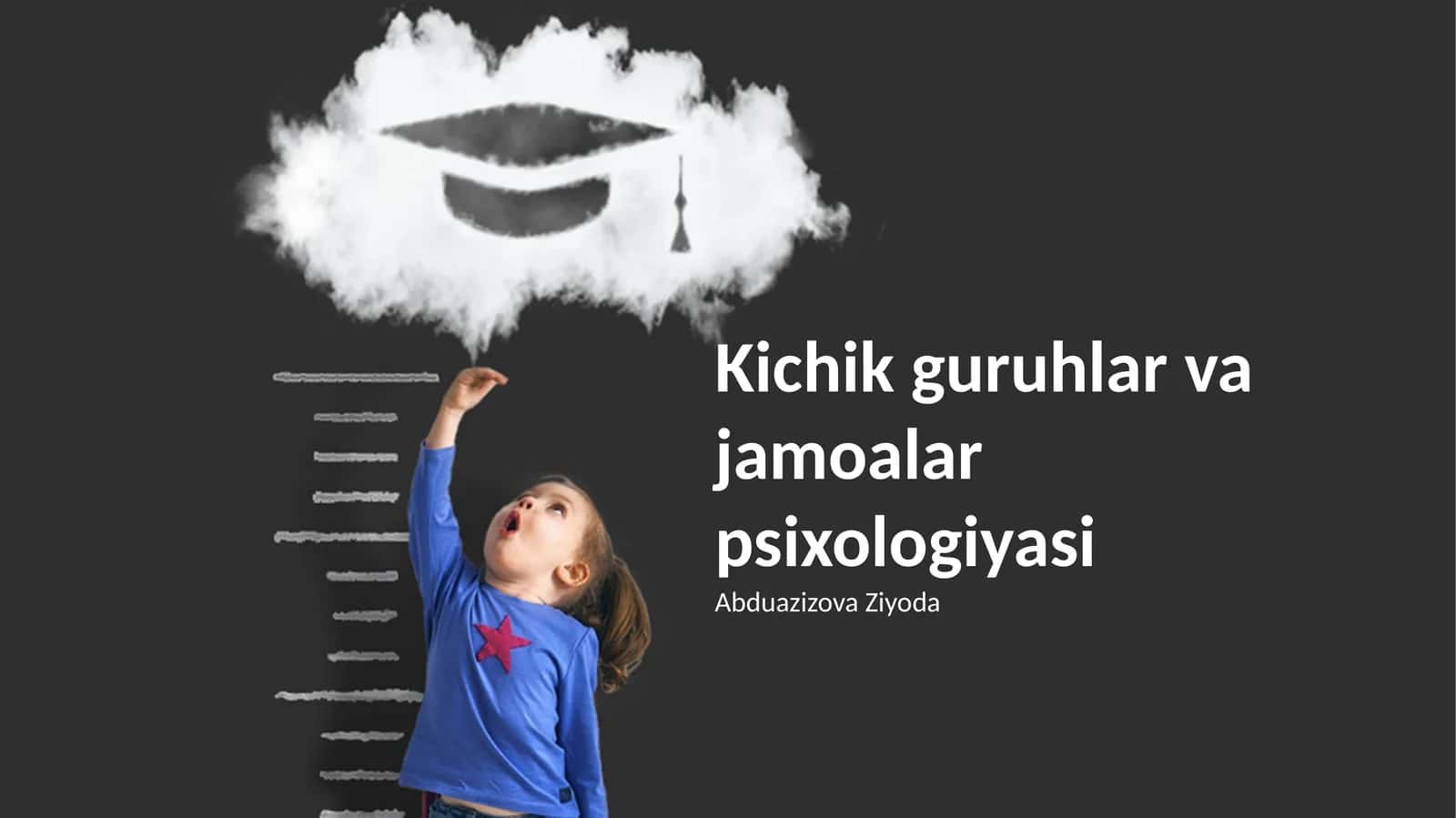Kichik guruhlar va jamoalar psixologiyasi