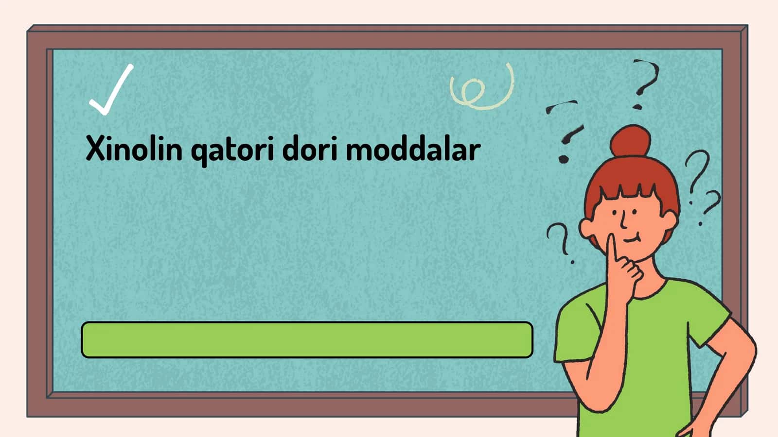 Xinolin qatori dori moddalar