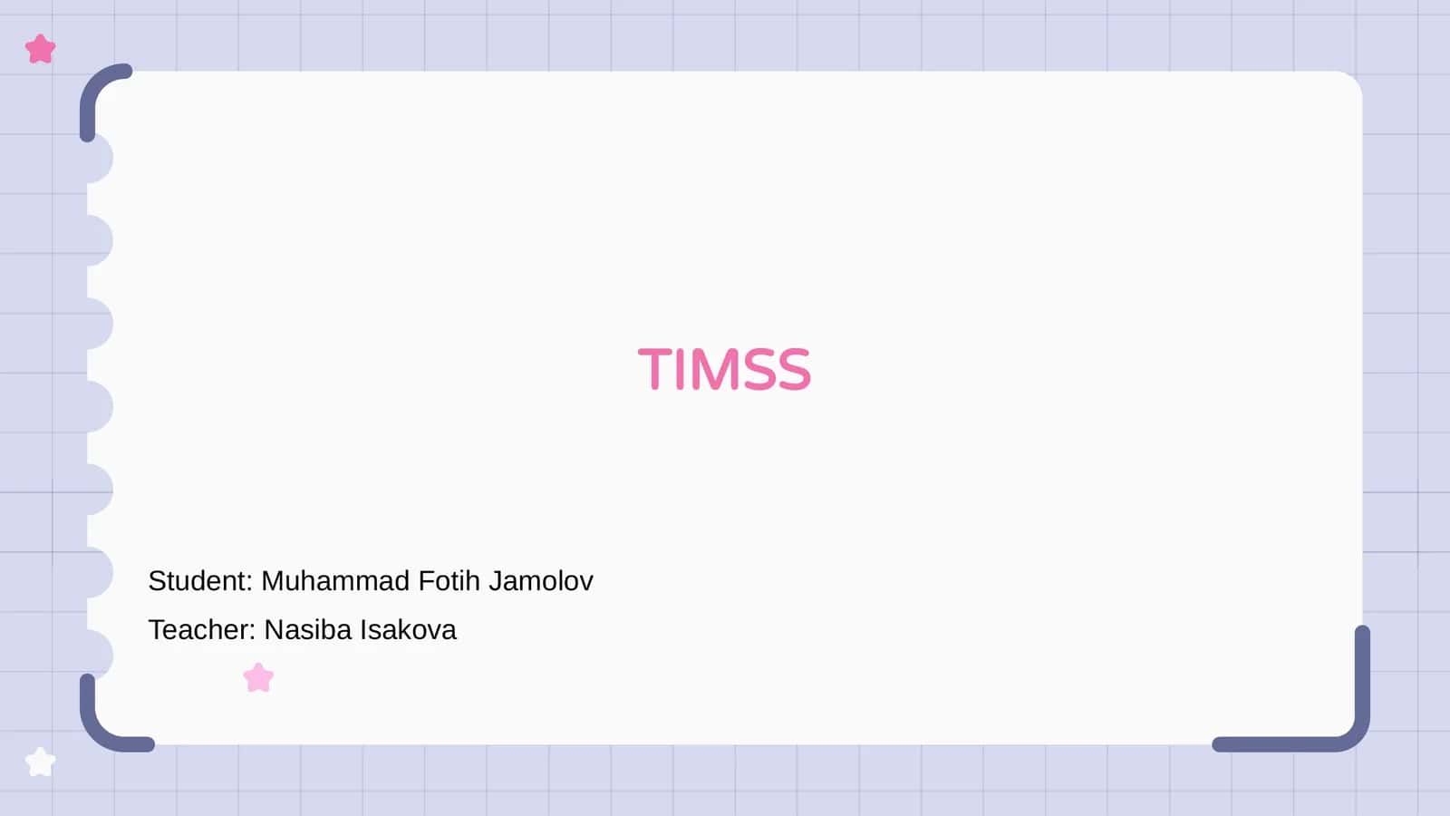 TIMSS