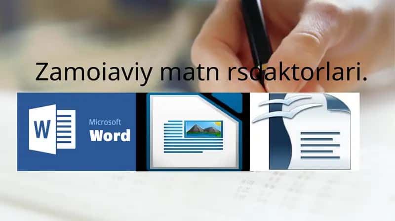 Zamoiaviy matn rsdaktorlari