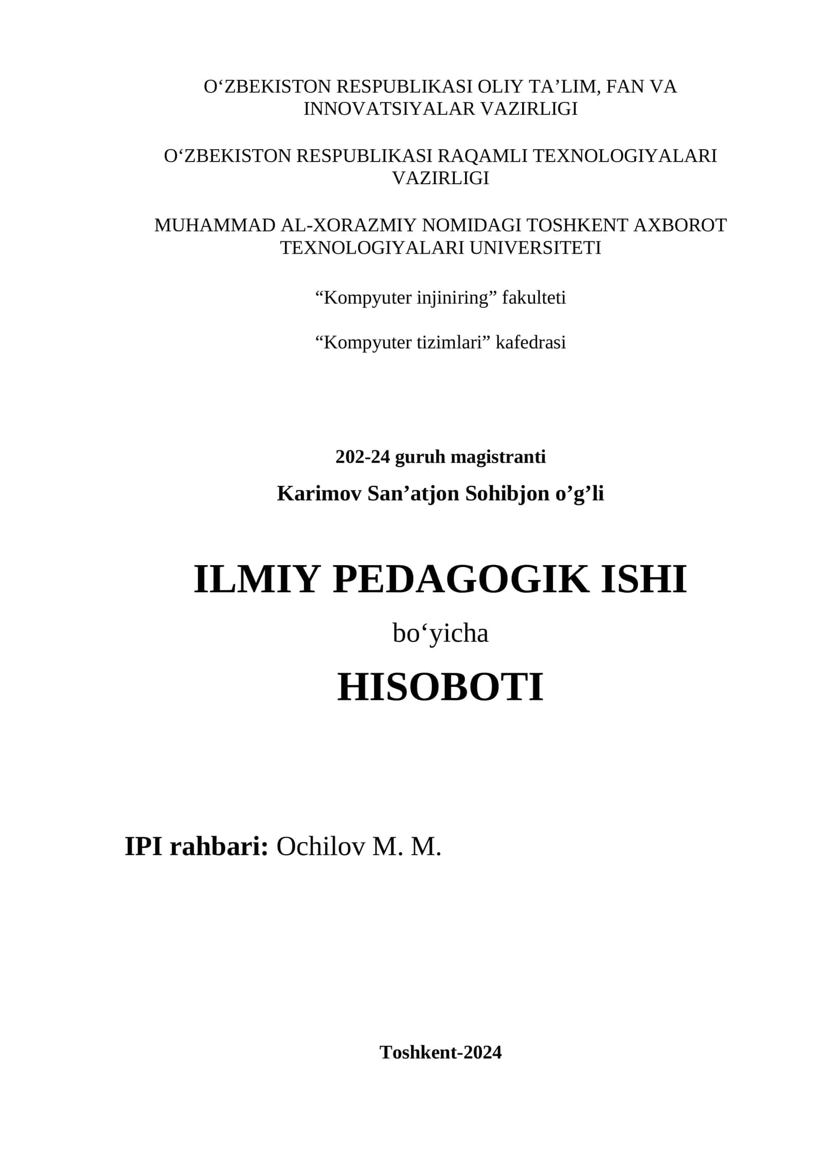 SST va TTS tizimlarida chuqur neyron tarmoqlarni qo’llash