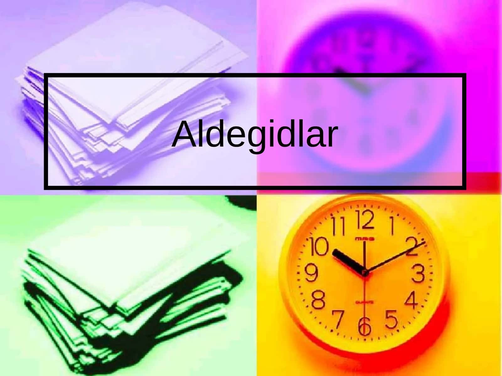 Aldegidlar