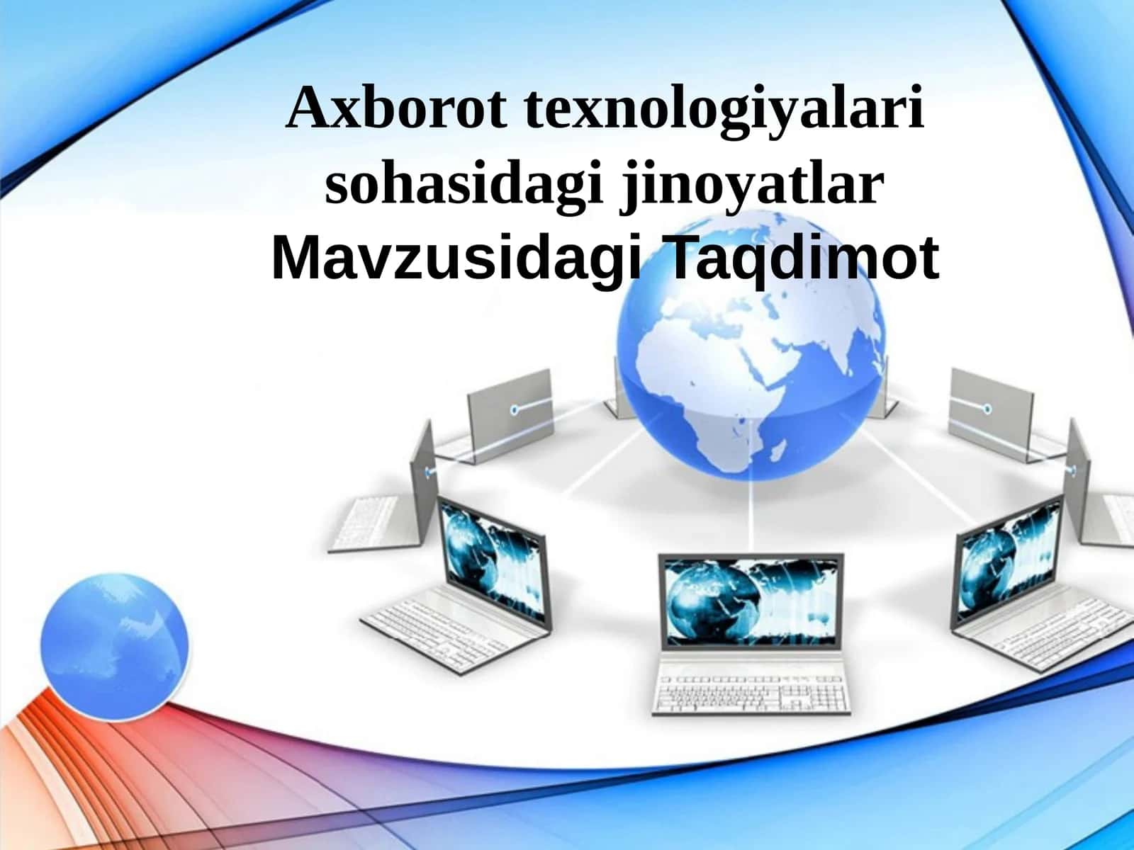 Axborottexnologiyalari sohasidagi jinoyatlar