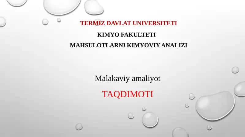 Malakaviy amaliyot