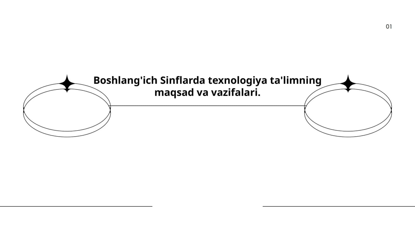 Boshlang'ich Sinflarda texnologiya ta'limning maqsad va vazifalari