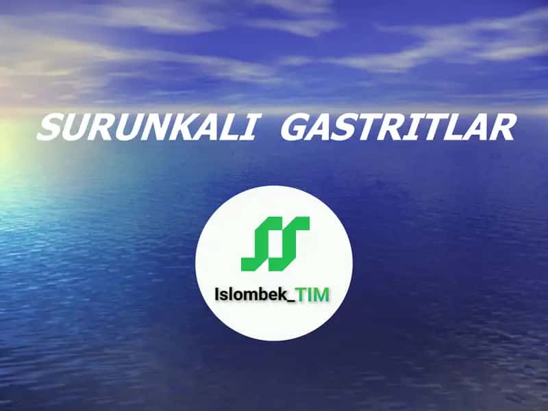 Surunkali Gastritlar