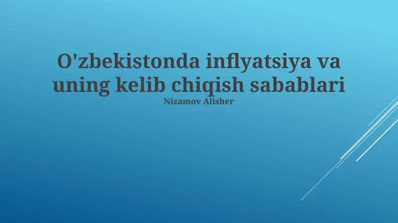 Talab tomon inflyatsiyasi