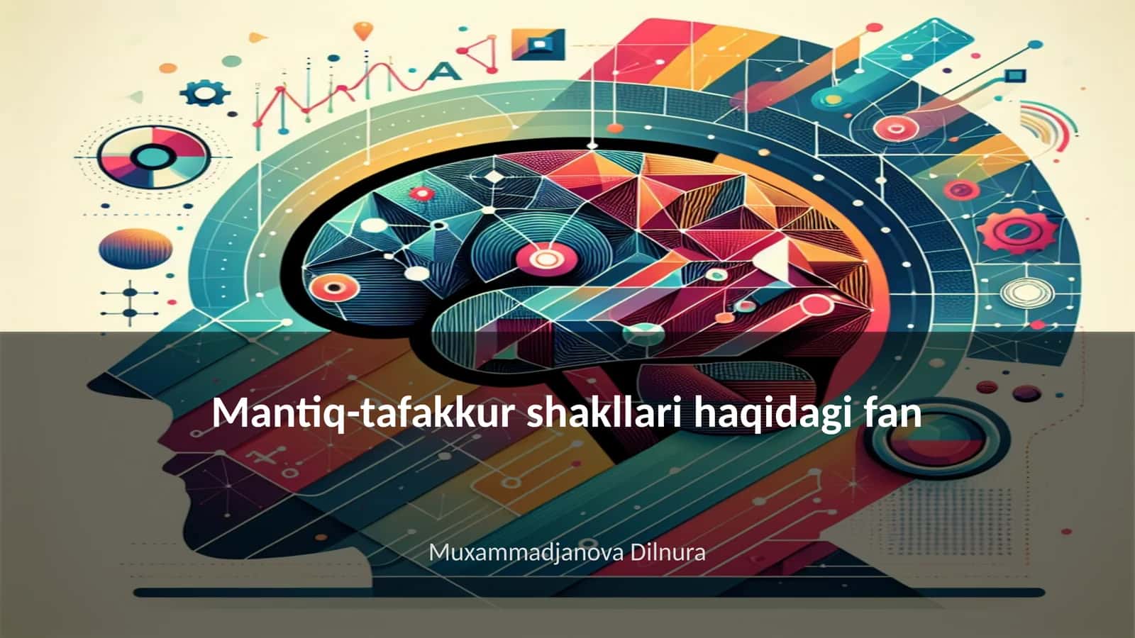 Mantiq-tafakkur shakllari haqidagi fan