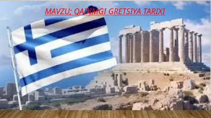 QADIMGI GRETSIYA TARIXI