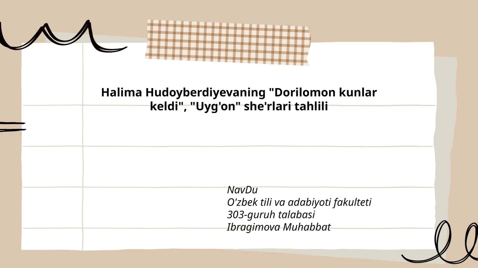 Dorilomon kunlar keldi, Uyg'on she'rlari tahlili