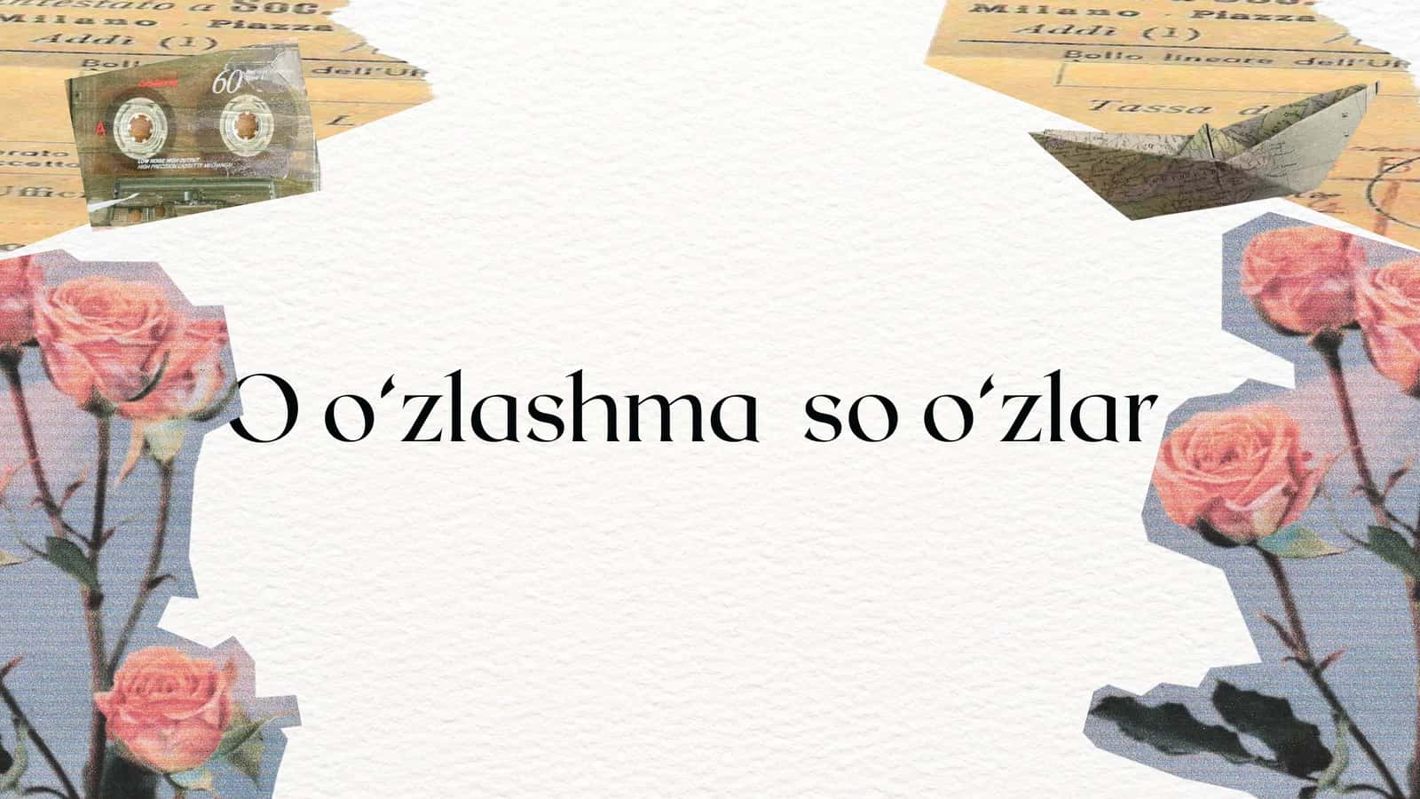 O'zlashma so'zlar