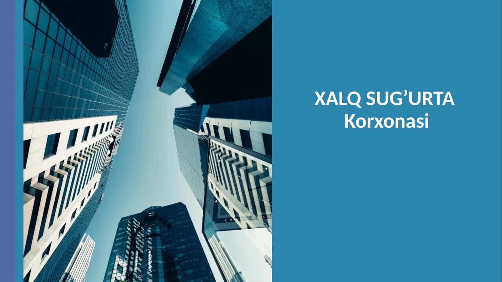XALQ SUG’URTA KORXONASI