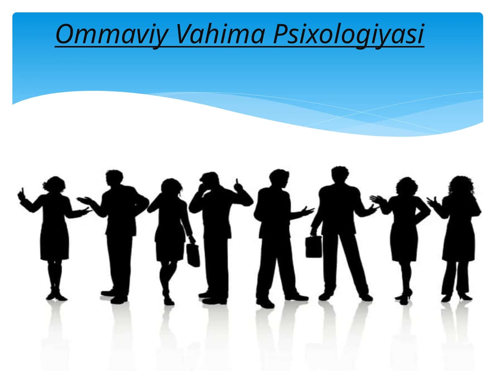 Ommaviy Vahima Psixologiyasi