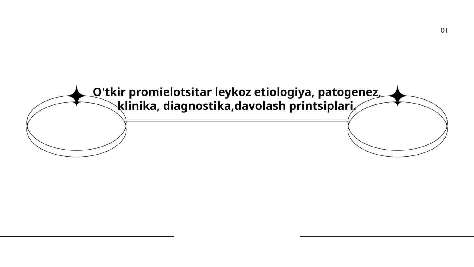 O'tkir promielotsitar leykoz etiologiya, patogenez, klinika, diagnostika, davolash printsiplari