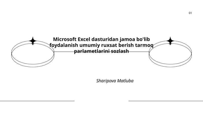 Microsoft Excel fayllarini jamoalash