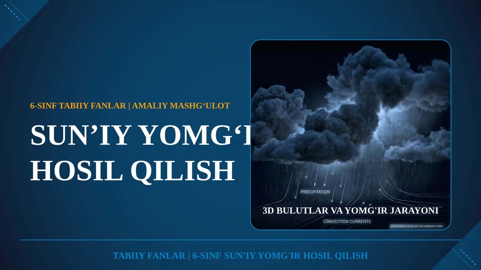 6-SINF TABIIY FANLAR | AMALIY MASHG‘ULOT