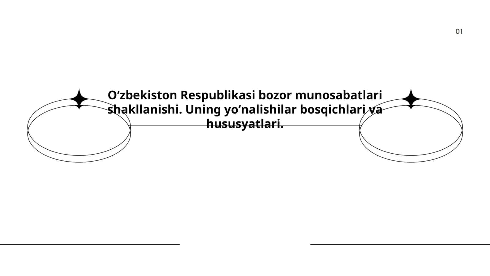 Oʻzbekiston Respublikasi Bozor Munosabatlari Shakllanishi