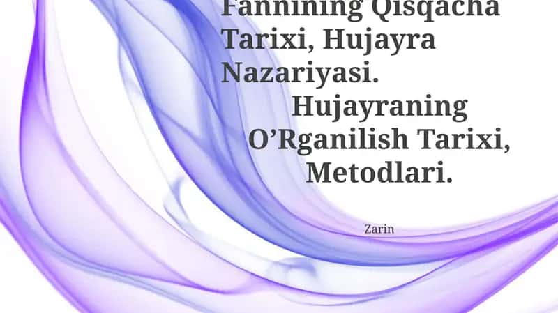 Hujayra Nazariyasi