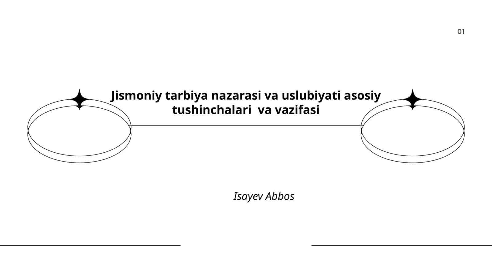 Jismoniy tarbiya nazarasi va uslubiyati asosiy tushunchalari va vazifasi