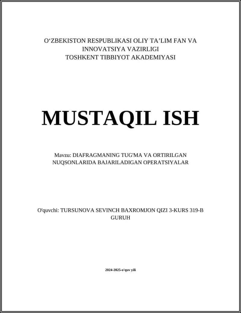Laproskopik Nissen fundoplikatsiyasi