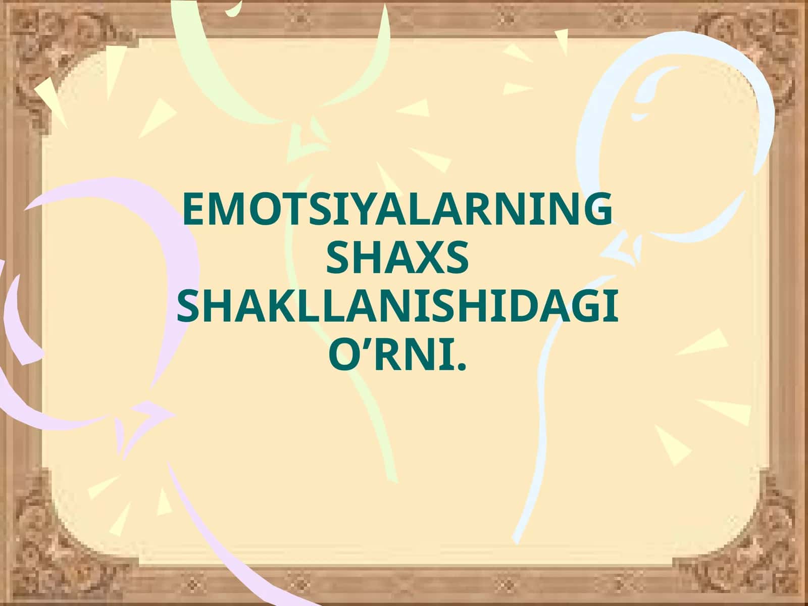 Emotsiyalar