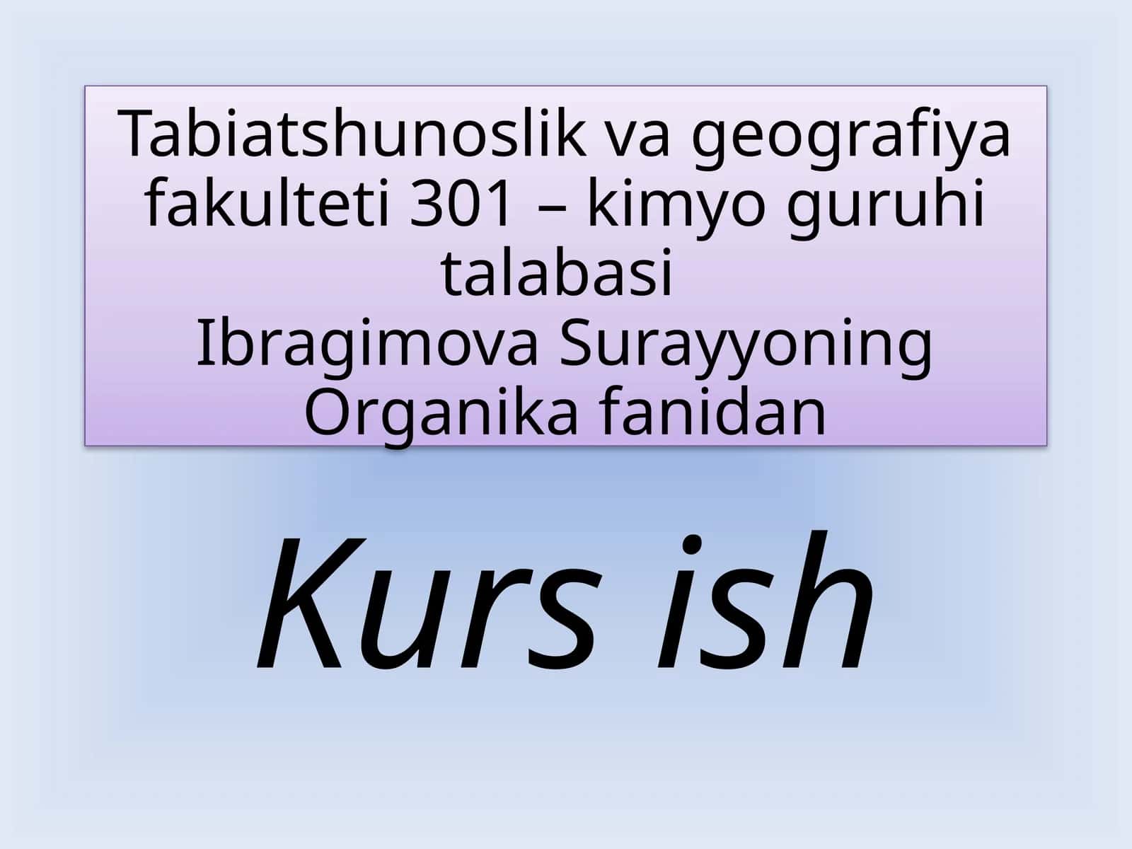 Oksazolning olinishi
