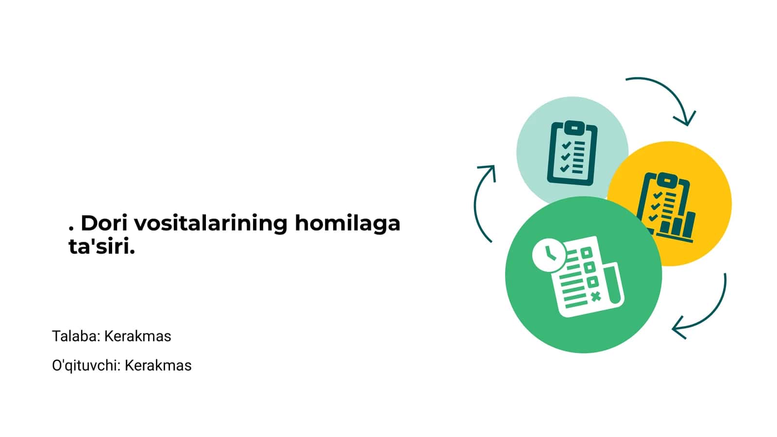 Dori vositalari va homilaga ta'siri