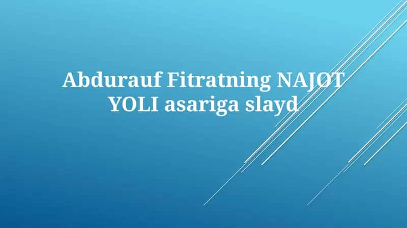Najot Yo'li