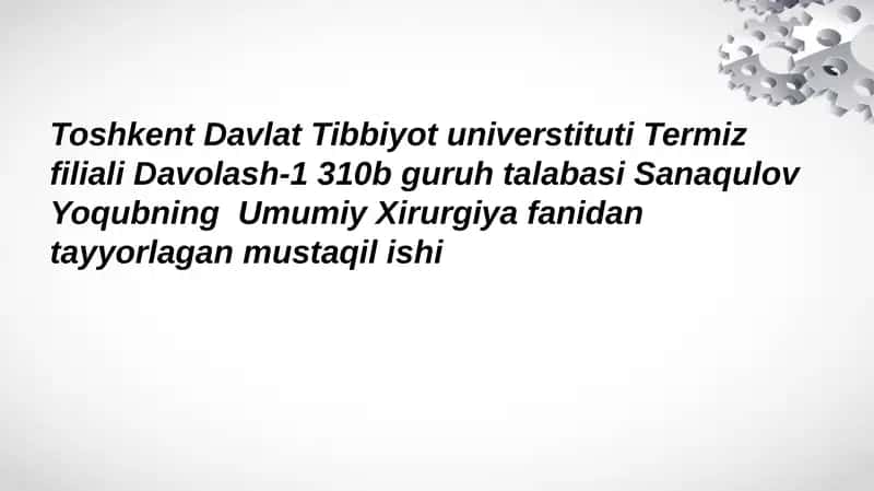 GIBRID OPERATSIYALAR