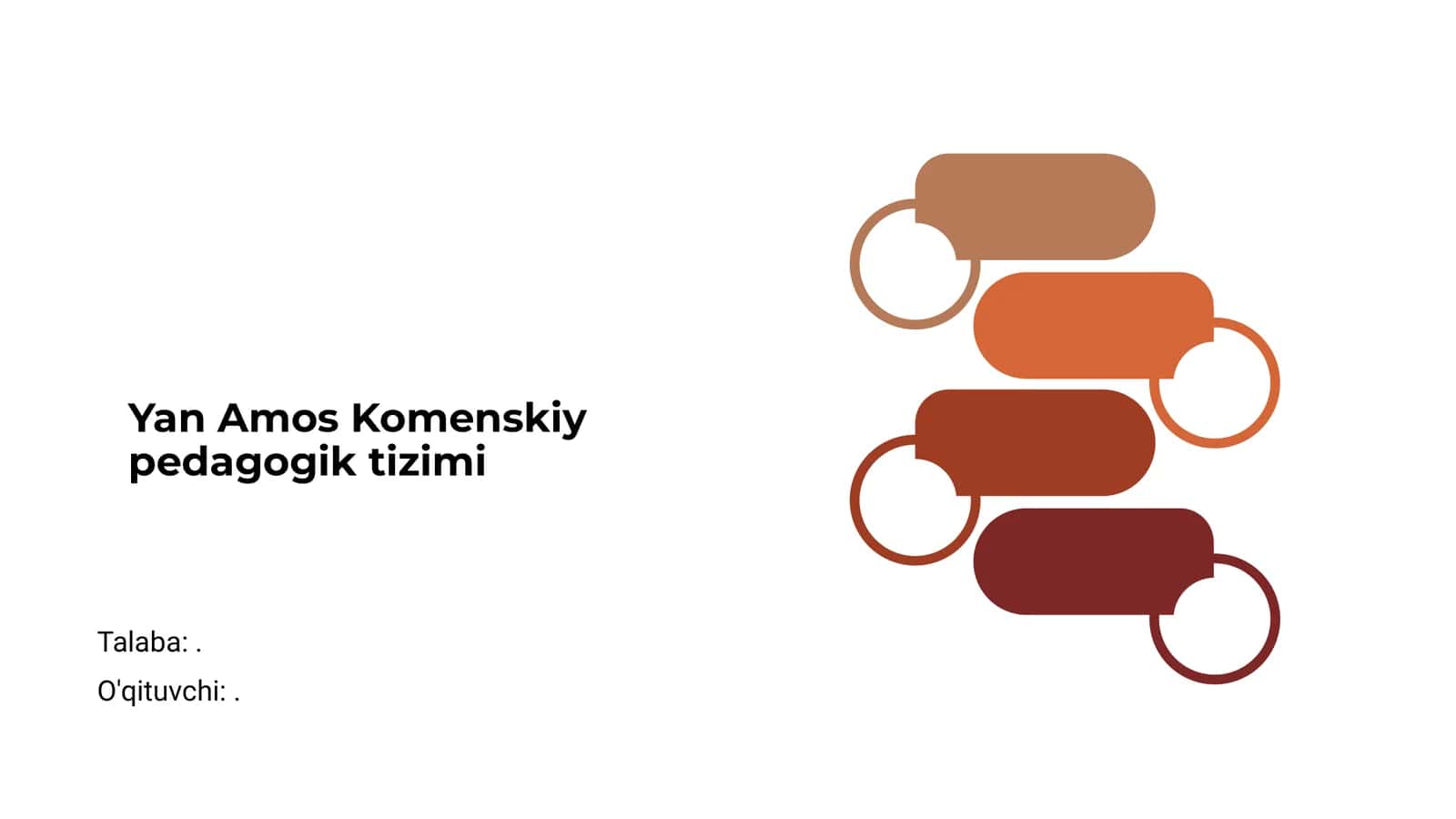 Yan Amos Komenskiy pedagogik tizimi