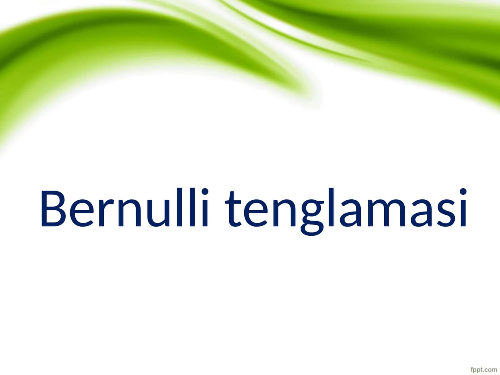 Bernulli tenglamasi