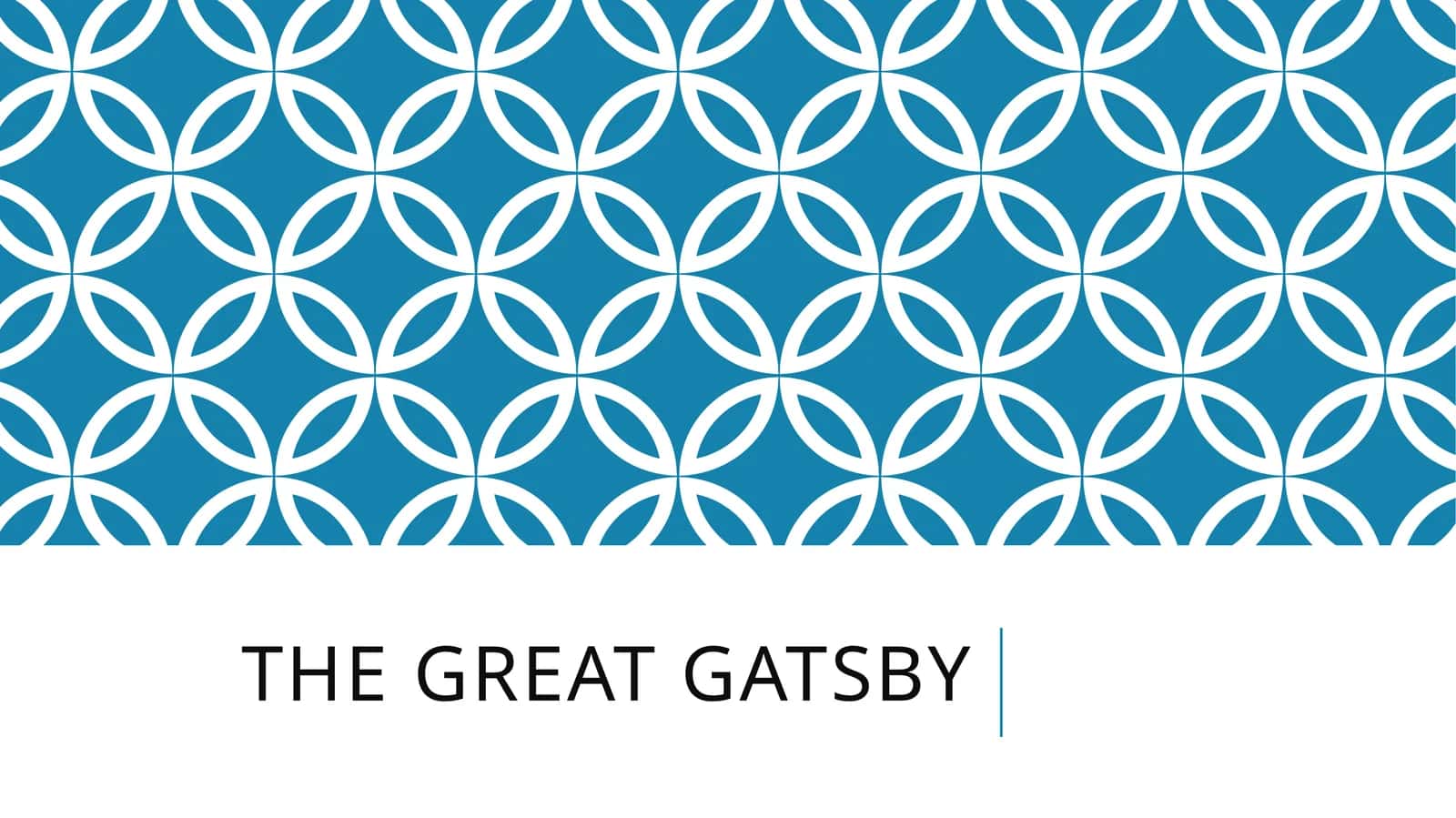 The Great Gatsby