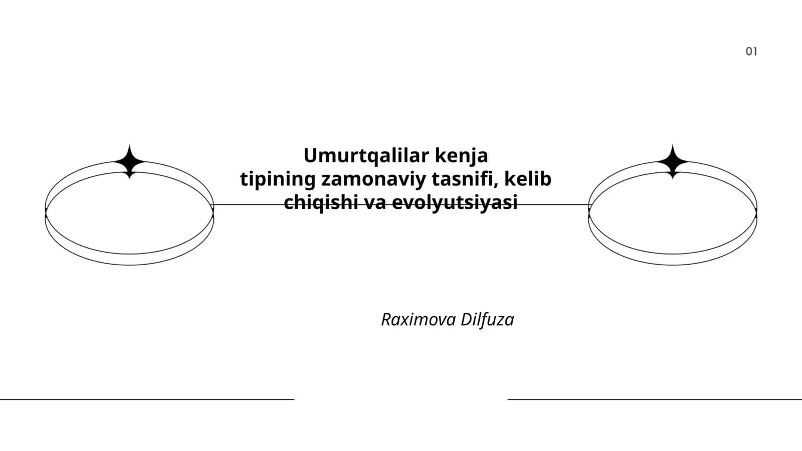 Umurtqalilar kenja tipining zamonaviy tasnifi, kelib chiqishi va evolyutsiyasi