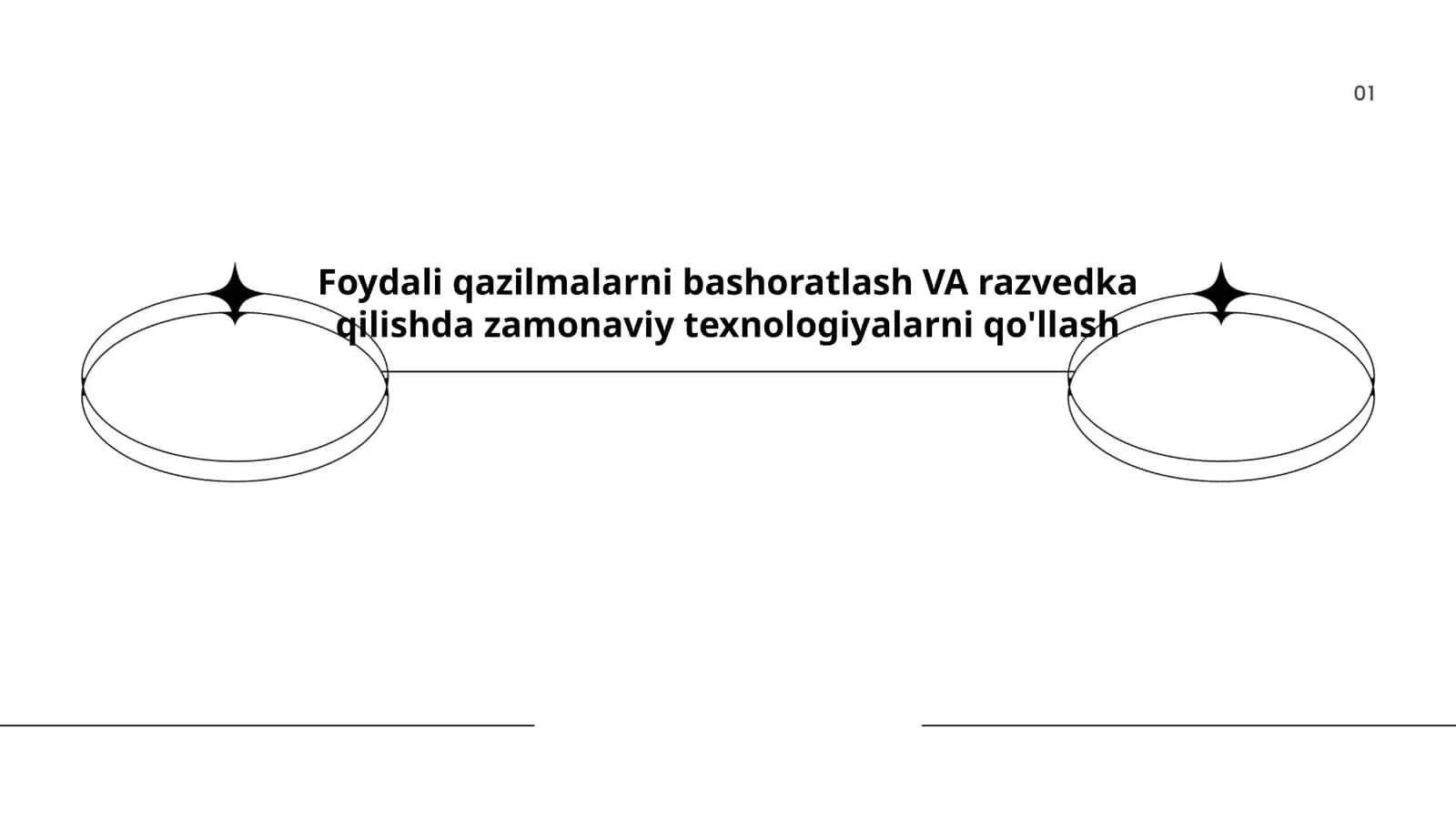 Foydali qazilmalarni bashoratlash VA razvedka qilishda zamonaviy texnologiyalarni qo'llash