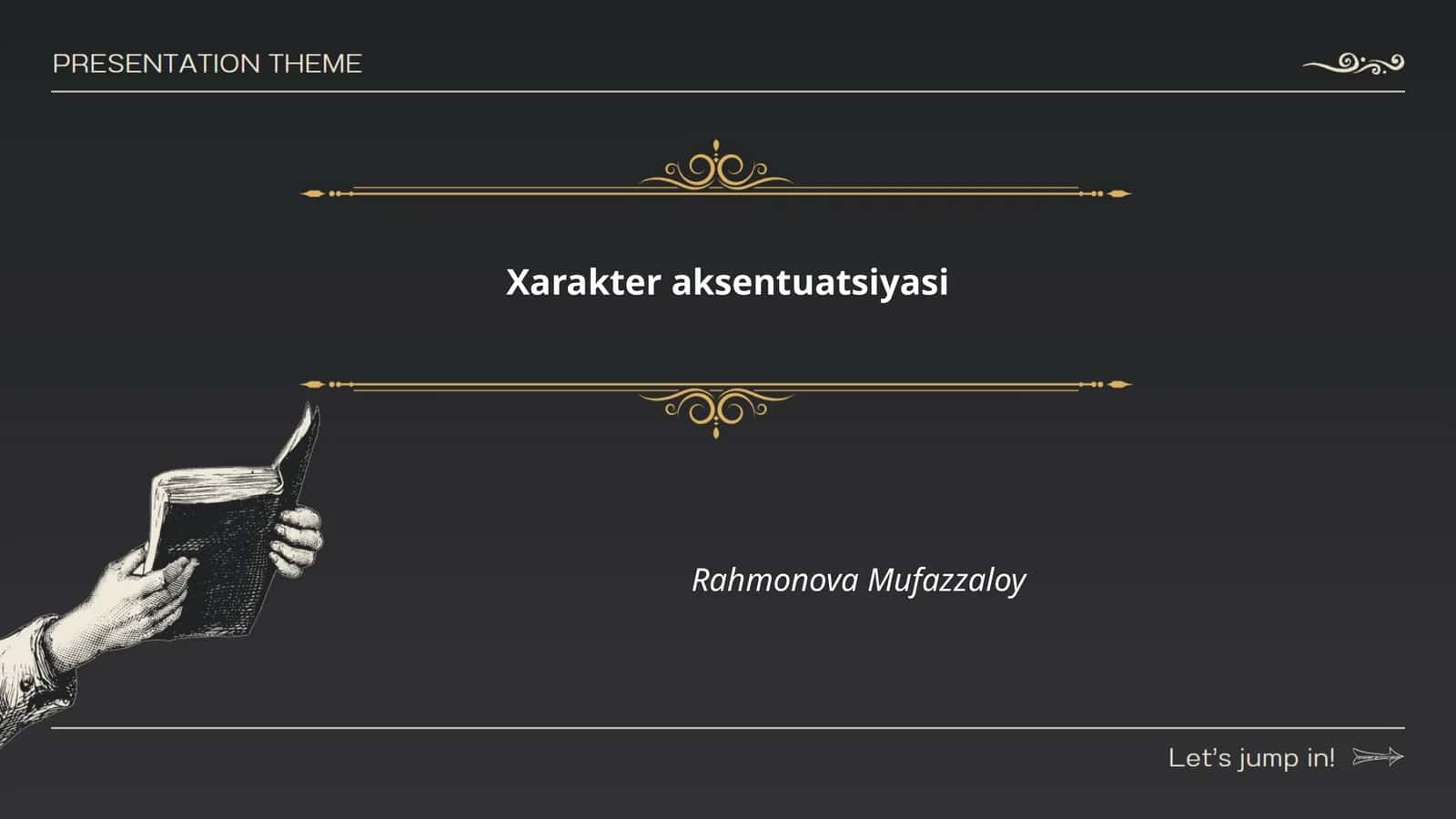 Xarakter aksentuatsiyasi