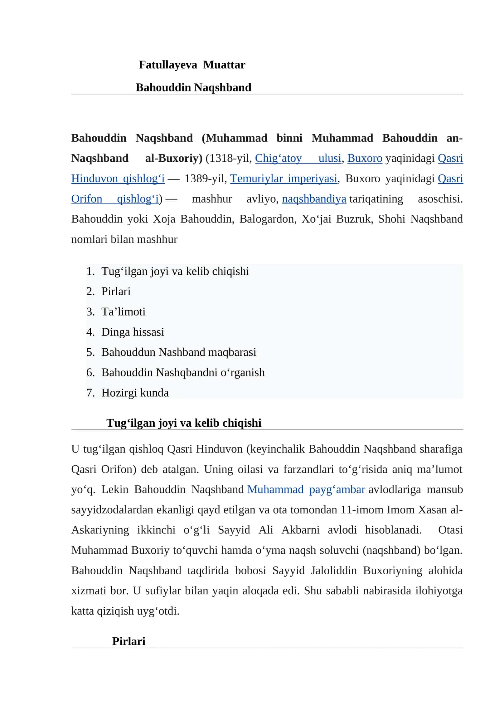 Bahouddin Naqshband