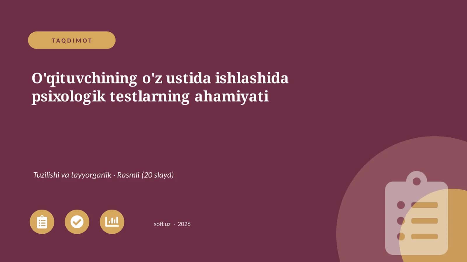 Taqdimot