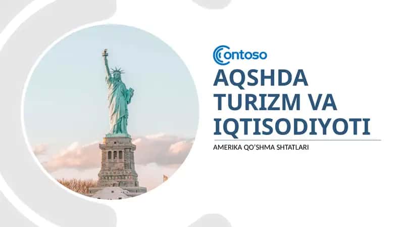 AQSHDA TURIZM VA IQTISODIYOTI