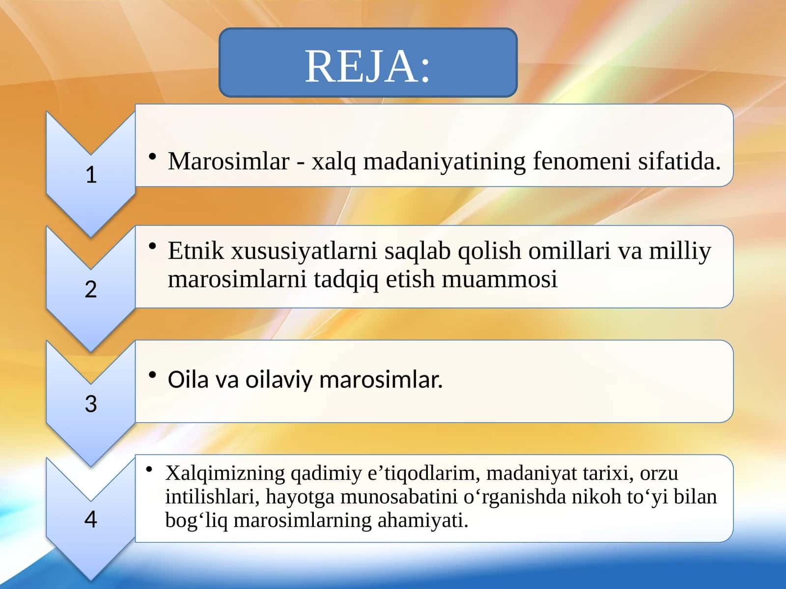 marosimlar o'zbek xalq fenomeni etnomadanyat