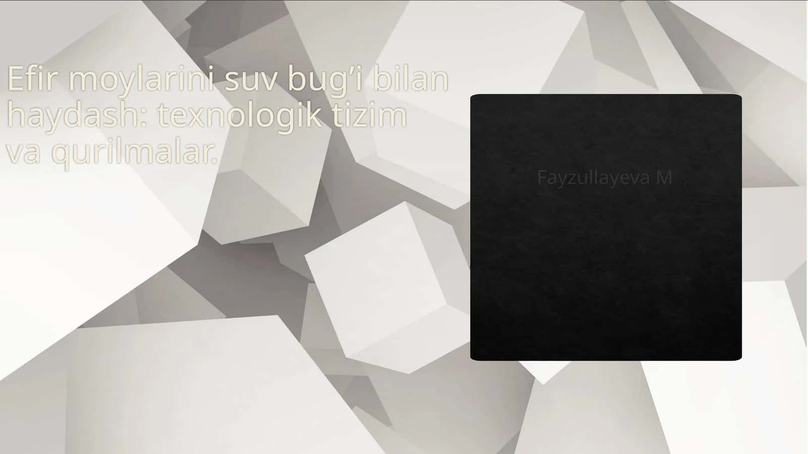 Efir moylarini olish usullari