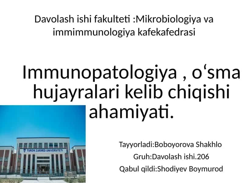 Immunopatologiya