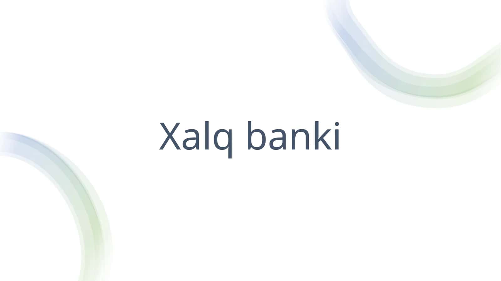 Xalqbanki