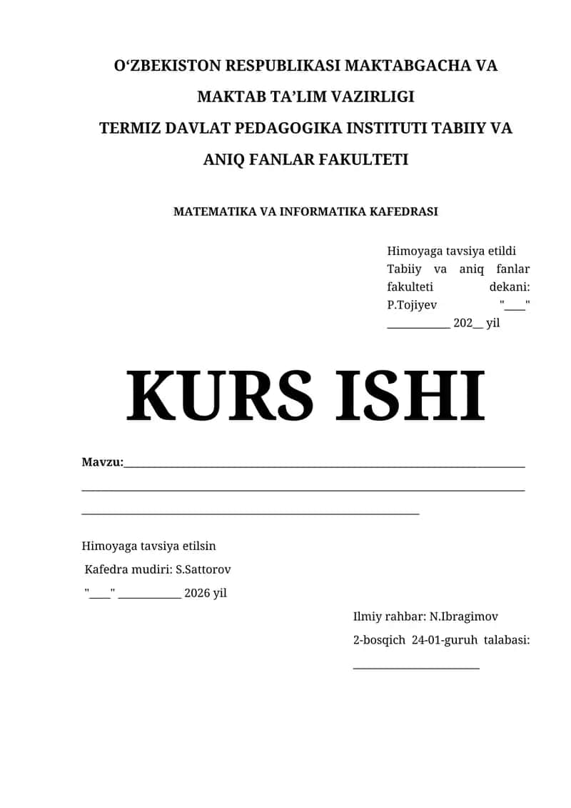 Differensial hisobning asosiy teoremalariga oid misollar. Teylor formulaiga doir misollar