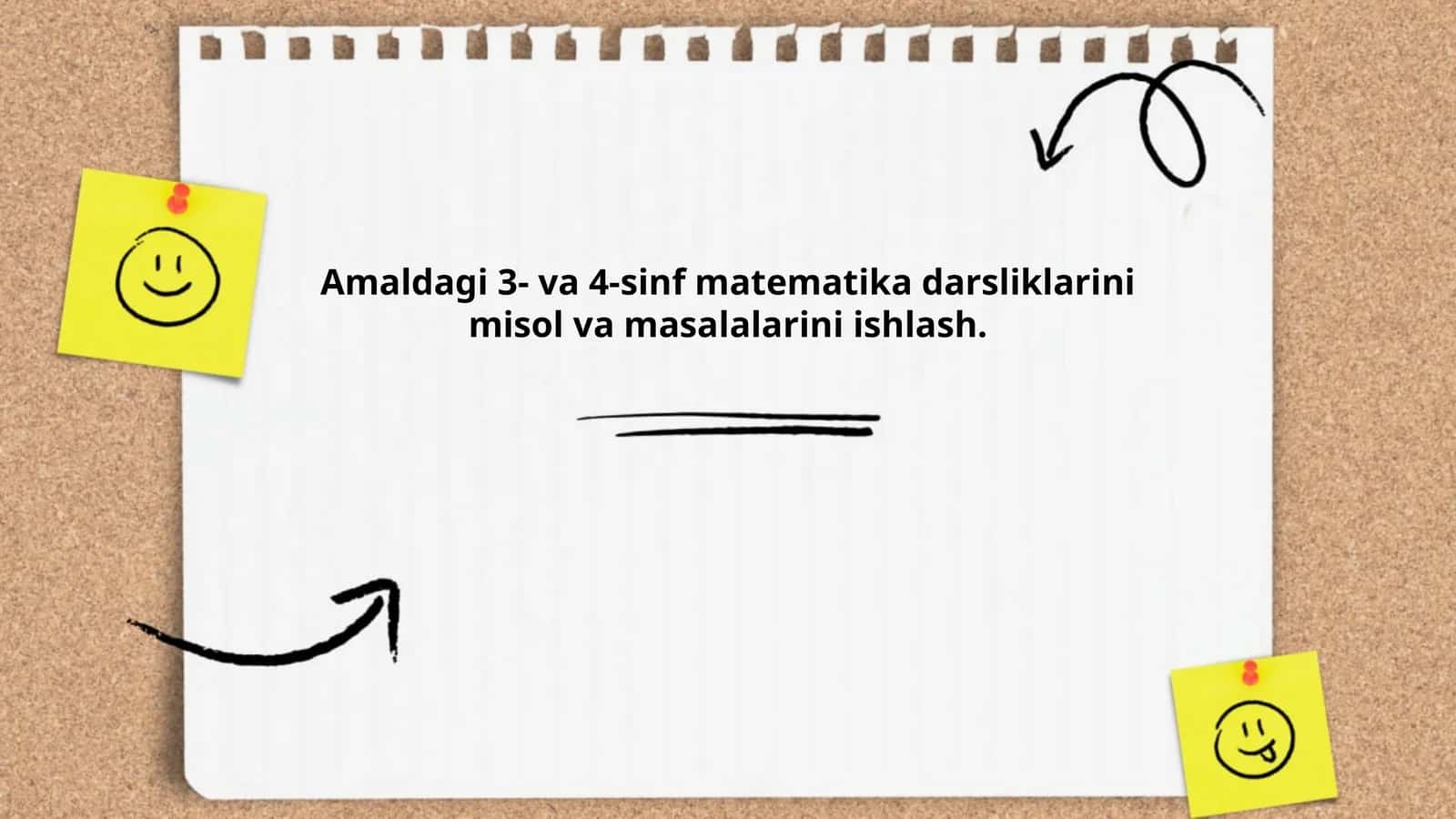 Matematika darsliklarini ishlash