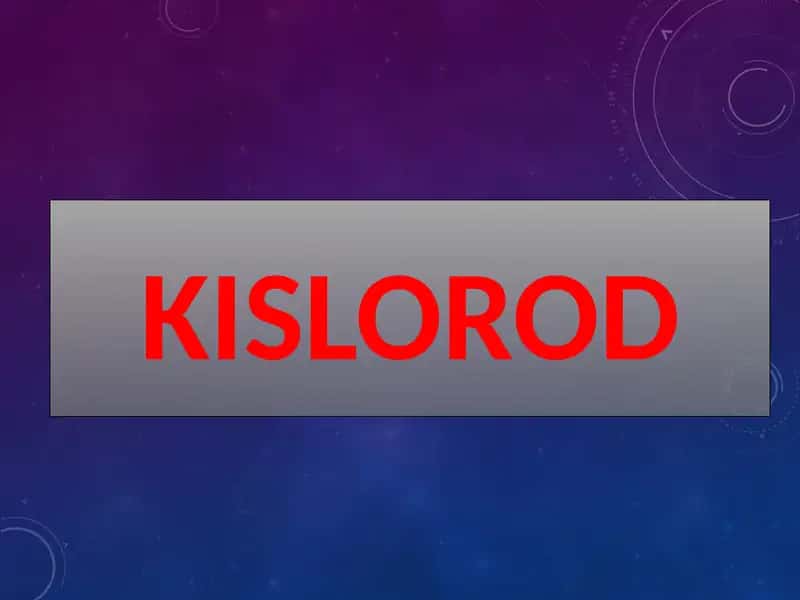 Kislorod