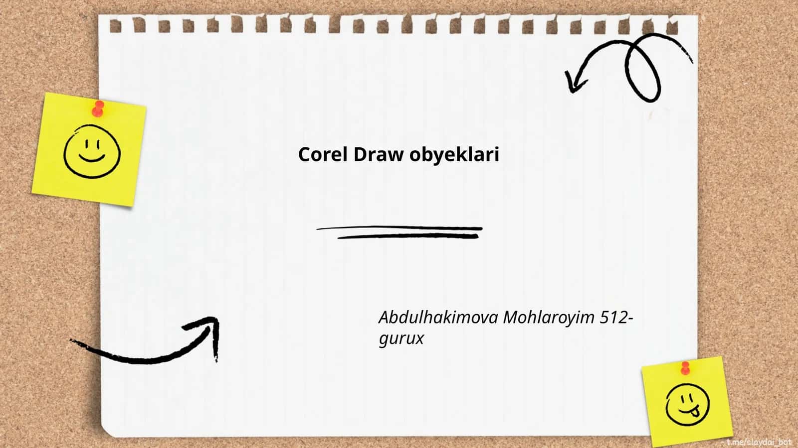 Corel Draw obyeklari