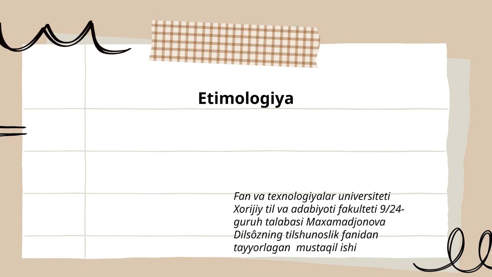 Etimologiya