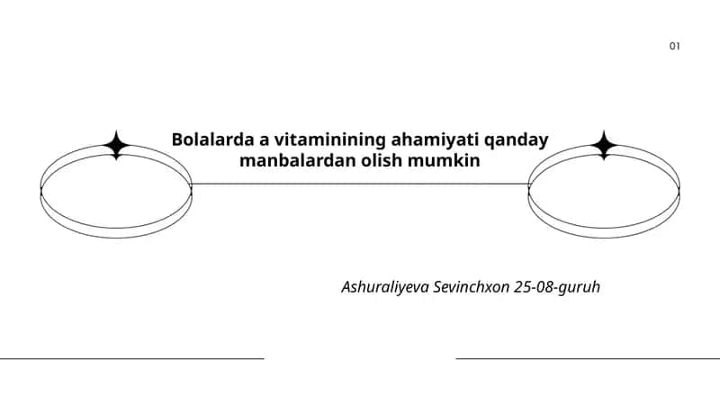 Bolalarda A vitaminining ahamiyati