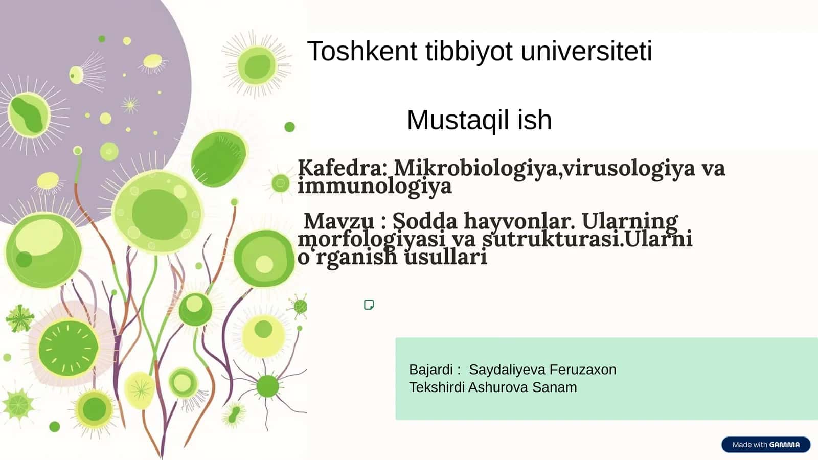 Sodda Jonivorlar Dunyosi